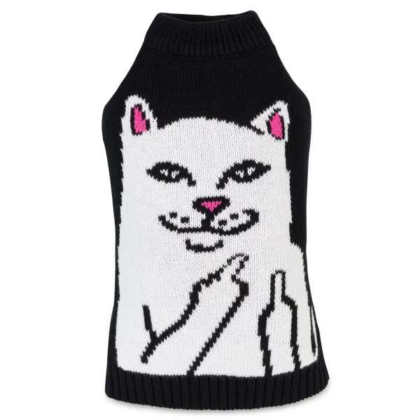 Unisex Ripndip Lord Nermal Pet Knit Sweater Vest