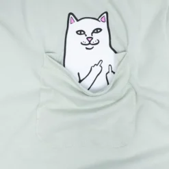 Unisex Ripndip Lord Nermal Pocket Long Sleeve