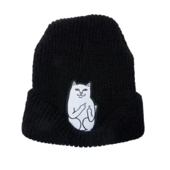 Unisex Ripndip Lord Nermal Ribbed Beanie
