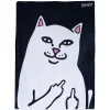 Unisex Ripndip Lord Nermal Throw Blanket