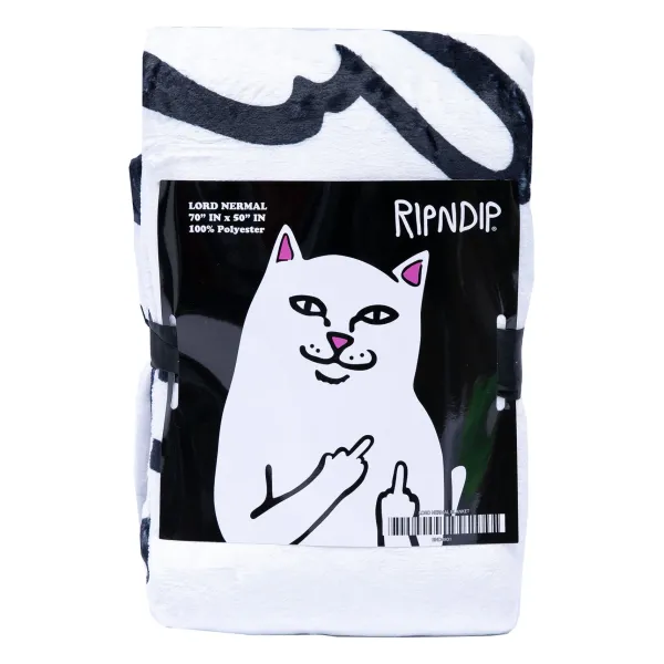 Unisex Ripndip Lord Nermal Throw Blanket