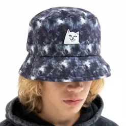 Unisex Ripndip Lord Nermal Tie Dye Bucket Hat