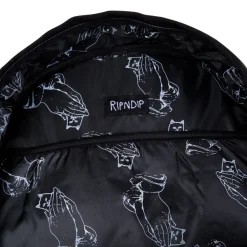 Unisex Ripndip Lord Nermal Velcro Hands Backpack