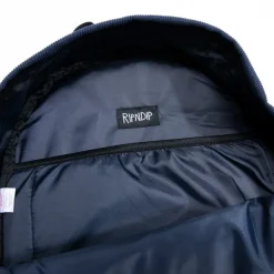 Unisex Ripndip Lord Nermal Velcro Hands Corduroy Backpack