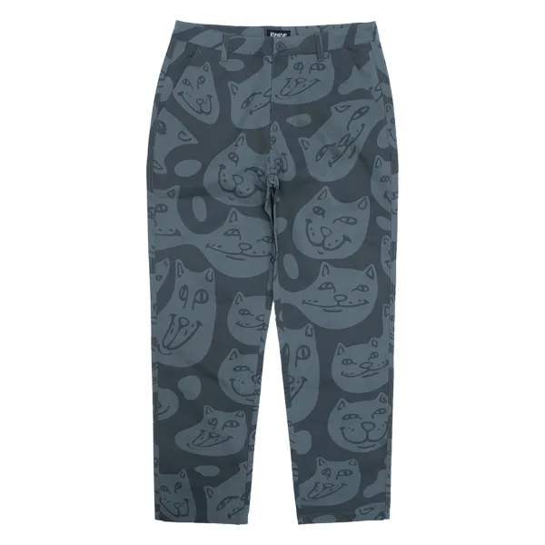 Unisex Ripndip Many Faces Twill Pants