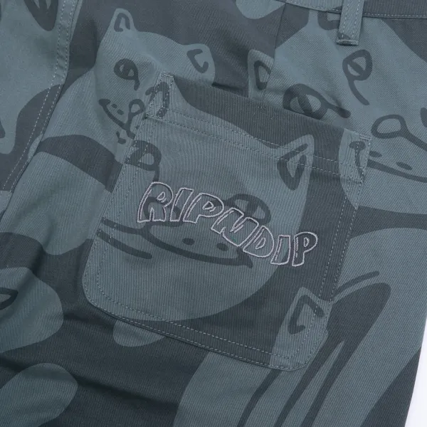 Unisex Ripndip Many Faces Twill Pants