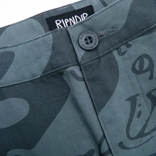 Unisex Ripndip Many Faces Twill Pants