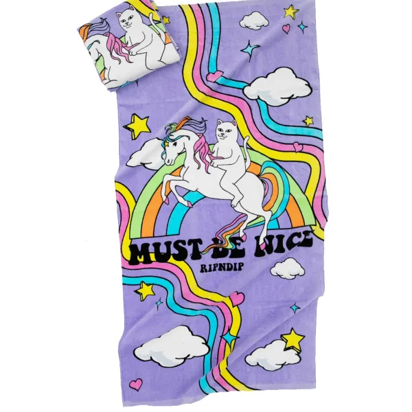 Unisex Ripndip My Little Nerm Beach Towel