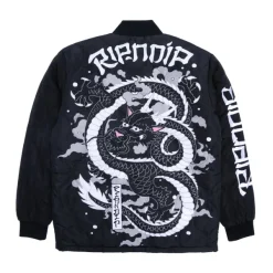 Unisex Ripndip Mystic Jerm Quilted Bomber Jacket