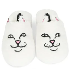 Unisex Ripndip Nerm Face Fuzzy House Slippers