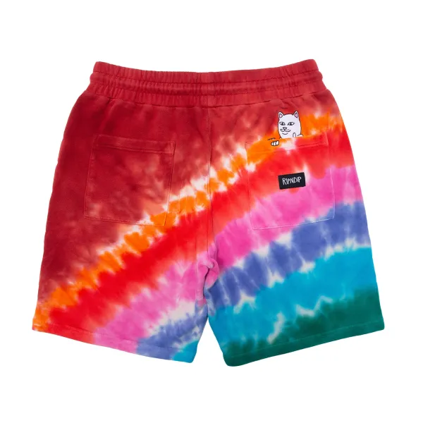 Unisex Ripndip Og Prisma Embroidered Sweatshorts