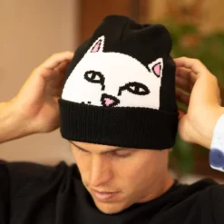 Unisex Ripndip Peeking Nermal Beanie