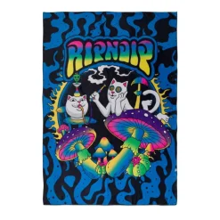 Unisex Ripndip Psychedelic Garden Fleece Blanket
