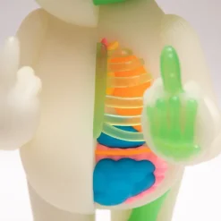 Unisex Ripndip Radioactive Nerm Vinyl Figure