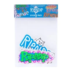 Unisex Ripndip Logo Sticker Pack