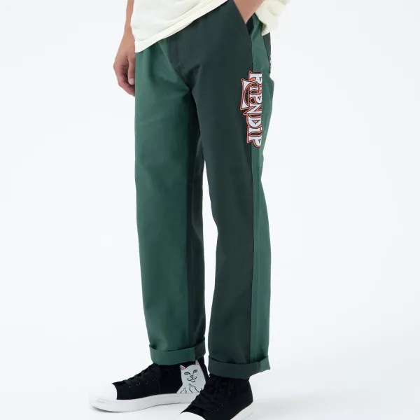 Unisex Ripndip Sensai Cotton Twill Embroidered Pants