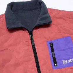Unisex Ripndip Shmoody Polar Fleece Quilted Reversible Jacket