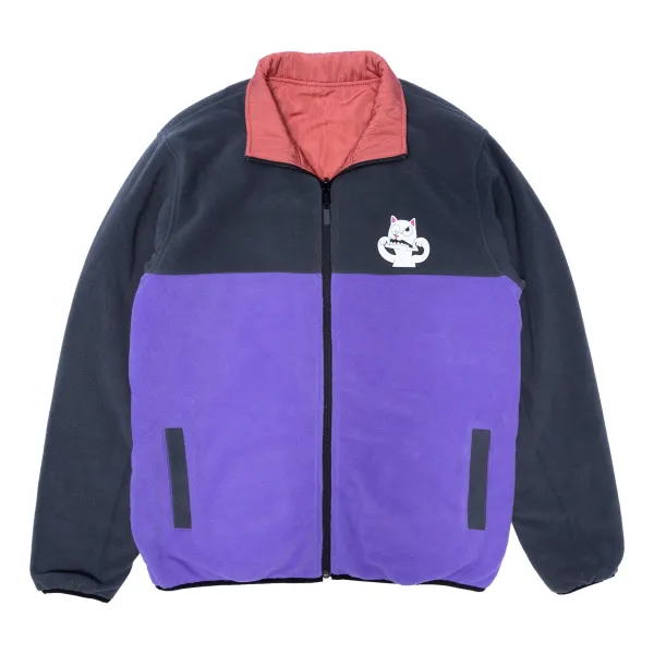 Unisex Ripndip Shmoody Polar Fleece Quilted Reversible Jacket