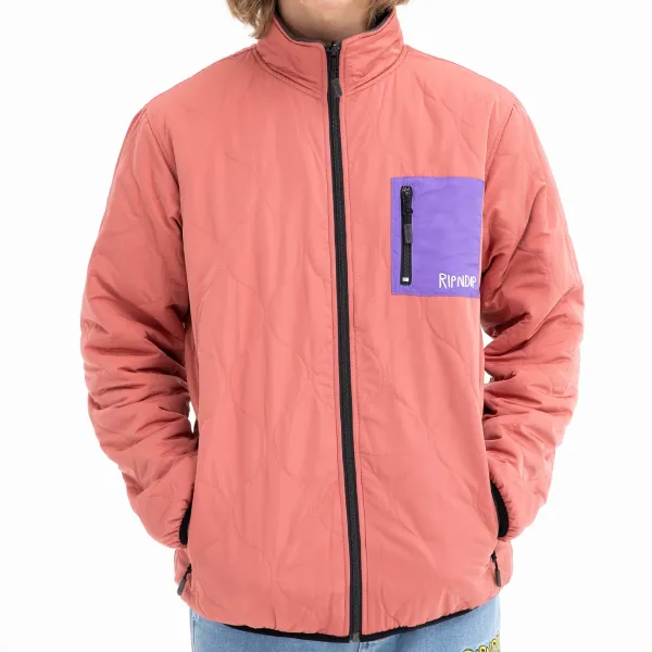 Unisex Ripndip Shmoody Polar Fleece Quilted Reversible Jacket