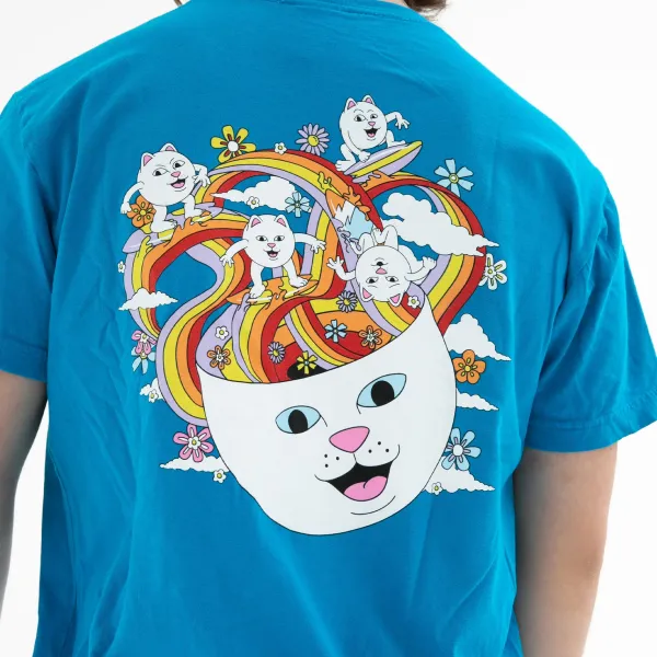 Unisex Ripndip Skating Rainbow Tee