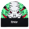 Unisex Ripndip Skull Face Knit Beanie