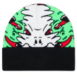 Unisex Ripndip Skull Face Knit Beanie