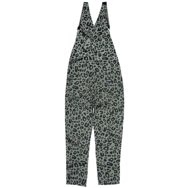 Unisex Ripndip Spotted Cotton Twill Overalls