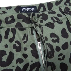 Unisex Ripndip Spotted Cotton Twill Shorts