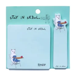 Unisex Ripndip Stay In Sk3Wl Post It Note Pack