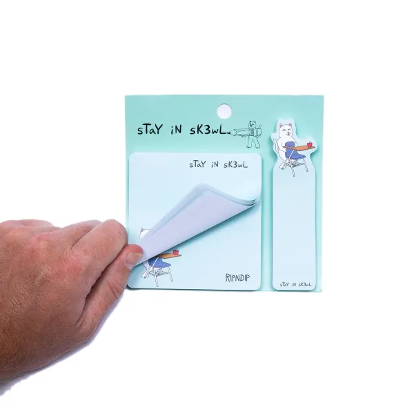 Unisex Ripndip Stay In Sk3Wl Post It Note Pack