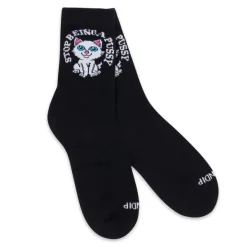 Unisex Ripndip Stop Being A Pussy Mid Socks