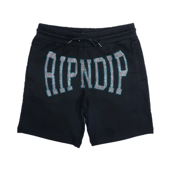 Unisex Ripndip Summer Revenge Rhinestone Sweatshorts