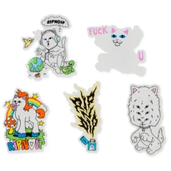 Unisex Ripndip Taste The Rainbow Sticker Pack