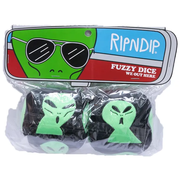 Unisex Ripndip We Out Here Fuzzy Dice