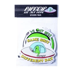 Unisex Ripndip We Out Here Sticker Pack