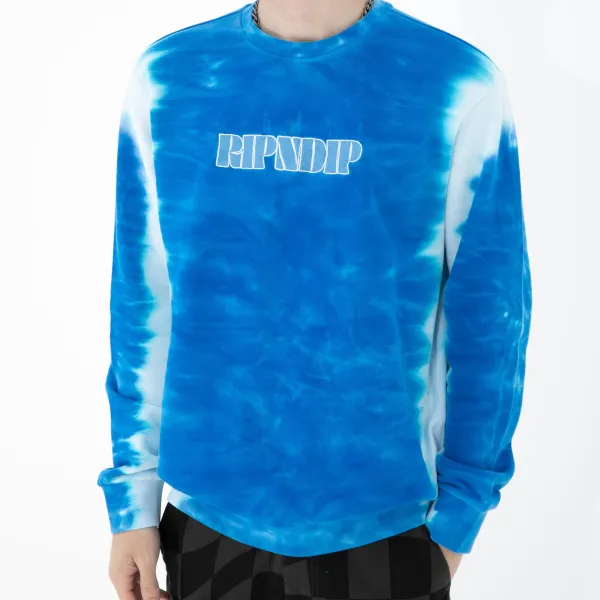 Unisex Ripndip Wilshire Embroidered Crewneck